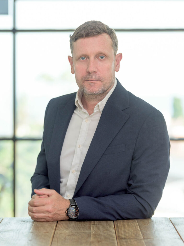 Personal branding portrait in Marbella Ross Leo Thomas - Head of Global Card Acquiring Product