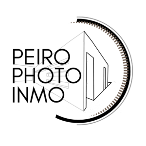Logo de Baptiste Peiro Photo, para peirophoto.com dedicado a la inmobiliaria