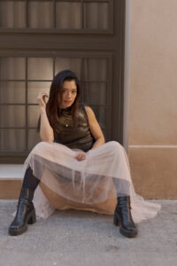 Golden Winter in Málaga with Hitomi by Peirophoto.com and @sandracabreramakeup