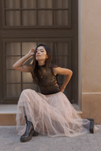 Golden Winter in Málaga with Hitomi by Peirophoto.com and @sandracabreramakeup