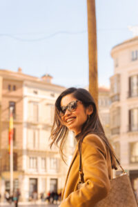Golden Winter in Málaga with Hitomi by Peirophoto.com and @sandracabreramakeup