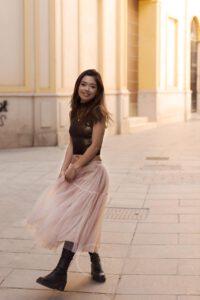 Golden Winter in Málaga with Hitomi by Peirophoto.com and @sandracabreramakeup