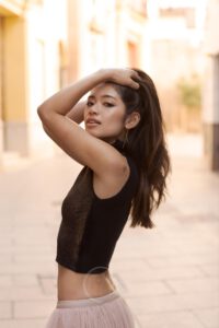 Golden Winter in Málaga with Hitomi by Peirophoto.com and @sandracabreramakeup