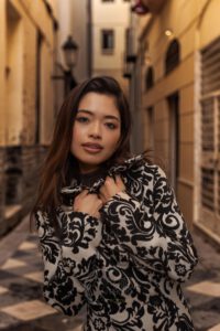 Golden Winter in Málaga with Hitomi by Peirophoto.com and @sandracabreramakeup